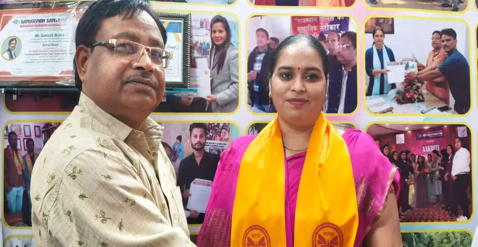 Ritu Jain Appointed as National Advisor for Women Power Sociality Foundation