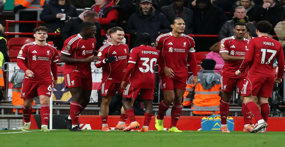 Liverpool Secures Thrilling 2-1 Victory Over Wolverhampton in Premier League