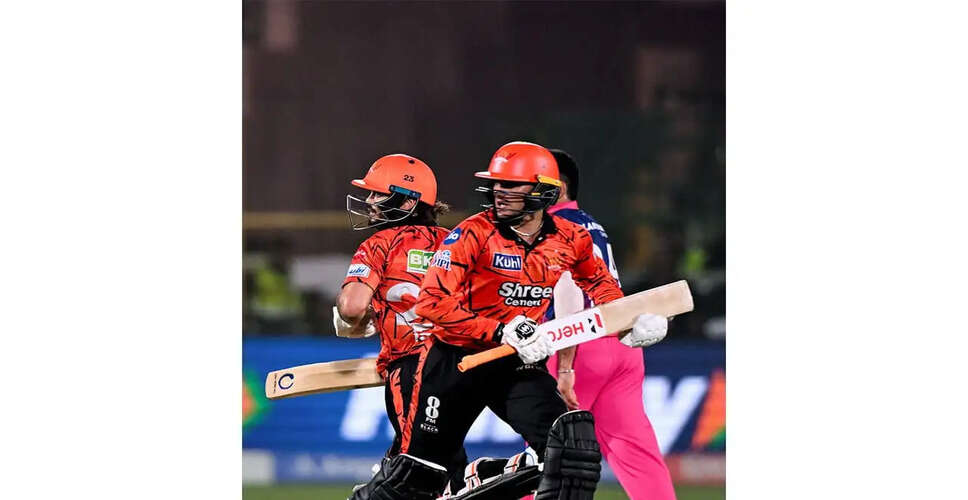 Ishan Kishan Shines as SRH Triumphs Over RR in IPL Clash