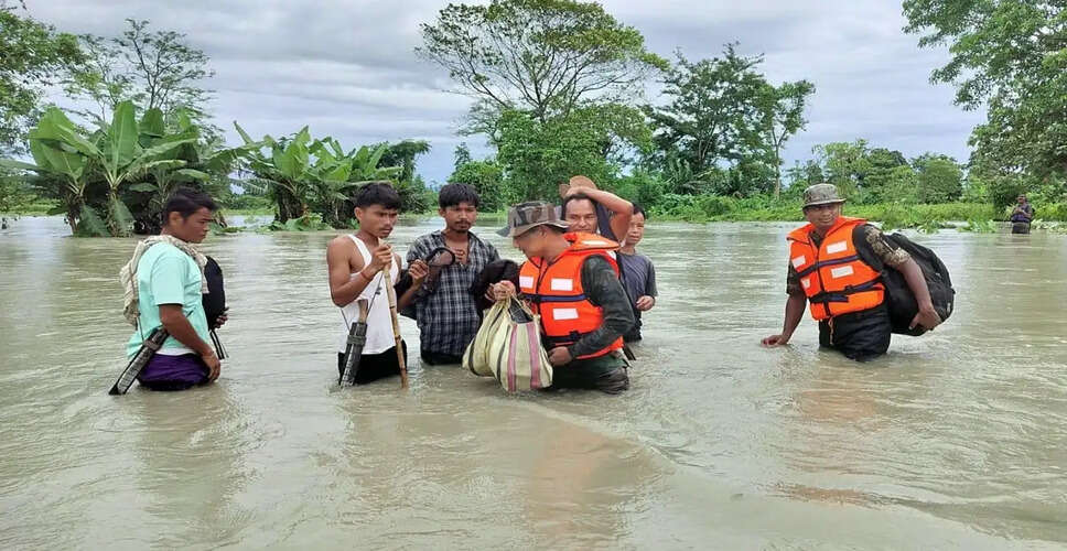 Assam Government Issues High Alert Amid Heavy Rain and Flood Threats