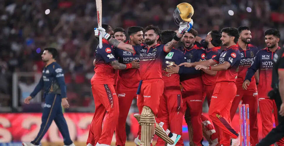 Royal Challengers Bengaluru Clinch IPL Title with Victory Over Gujarat Titans