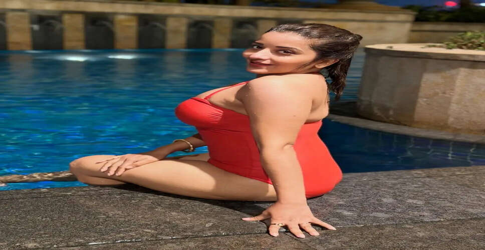 Monalisa Dazzles Fans with Stunning Poolside Photos on Instagram