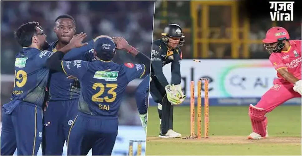 Gujarat Titans Secure Dominant Victory Over Rajasthan Royals in IPL 2026