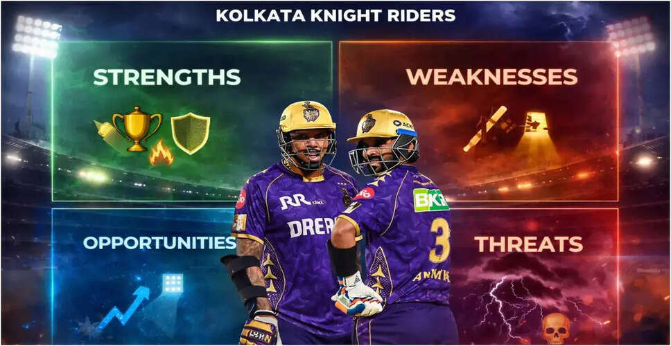 Kolkata Knight Riders Gear Up for IPL 2026 with Major Overhaul