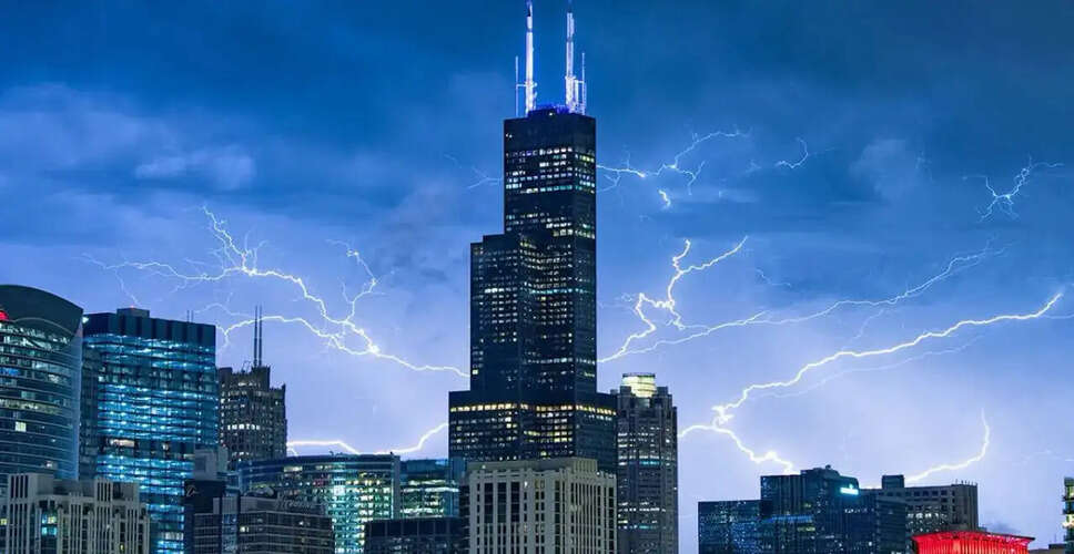 Severe Storms Threaten Chicago Area with Hail and Tornado Risks