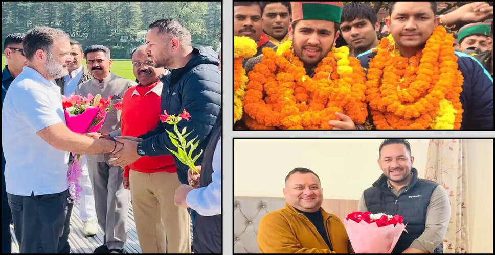 Himachal Pradesh Congress Welcomes Yadopati Thakur as New State General Secretary