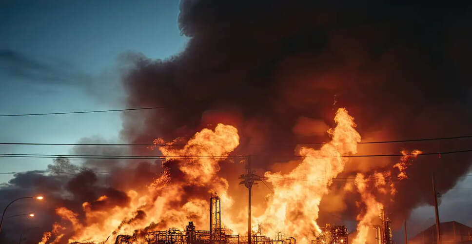 Explosion and Fire Erupt at Texas Oil Well Site