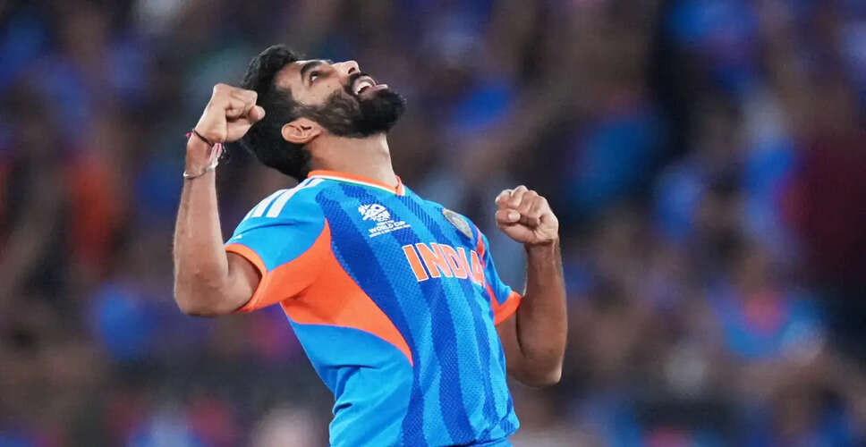 Jasprit Bumrah Shatters Records in T20 World Cup Final Against New Zealand