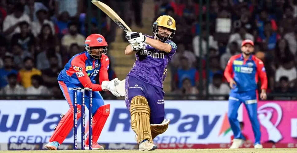 IPL Clash: Delhi Capitals vs Kolkata Knight Riders in a Crucial Showdown