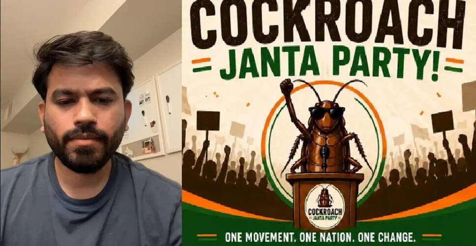 Cockroach People's Party Faces Social Media Challenges Amidst Rising Popularity