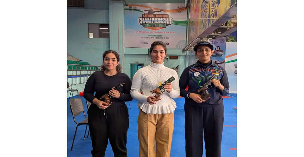 Indian Shooters Prepare for National Selection Trials Ahead of International Competitions