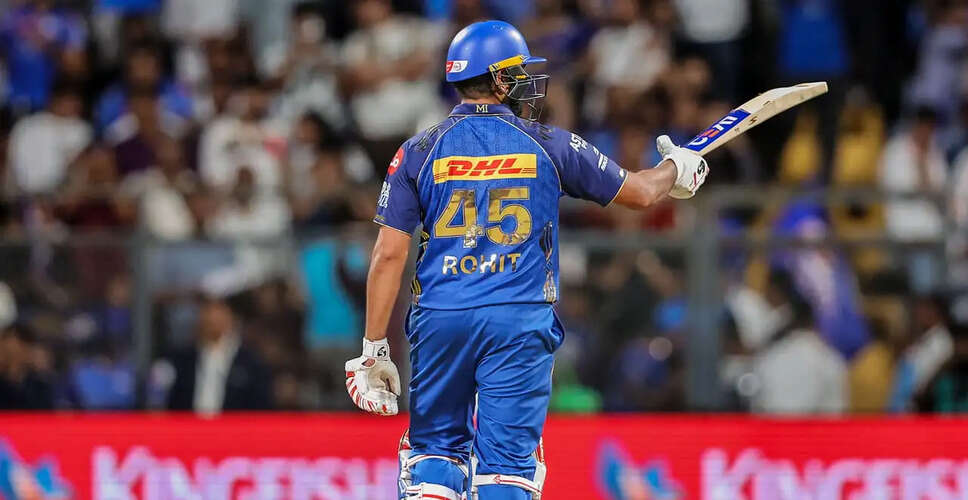 Rohit Sharma Sets New IPL Record in Thrilling Season Opener
