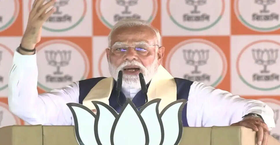 PM Modi Critiques TMC's Governance Ahead of West Bengal Elections