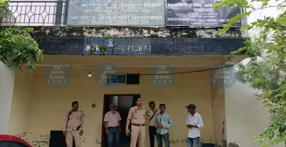 Repeated Thefts at Jorhat Government Office Raise Security Concerns