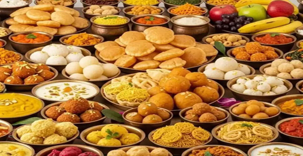 Understanding the Tradition of 56 Bhog Offerings in Indian Worship