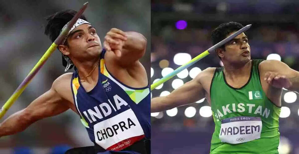Neeraj Chopra and Arshad Nadeem Set for Epic Showdown at Silesia Diamond League