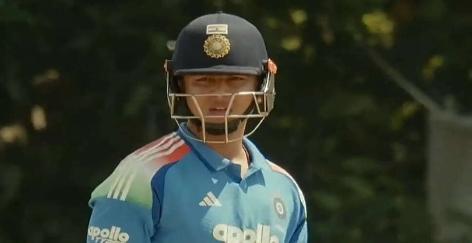 Vaibhav Suryavanshi Shines in India A's Tri-Series Match Against Afghanistan A
