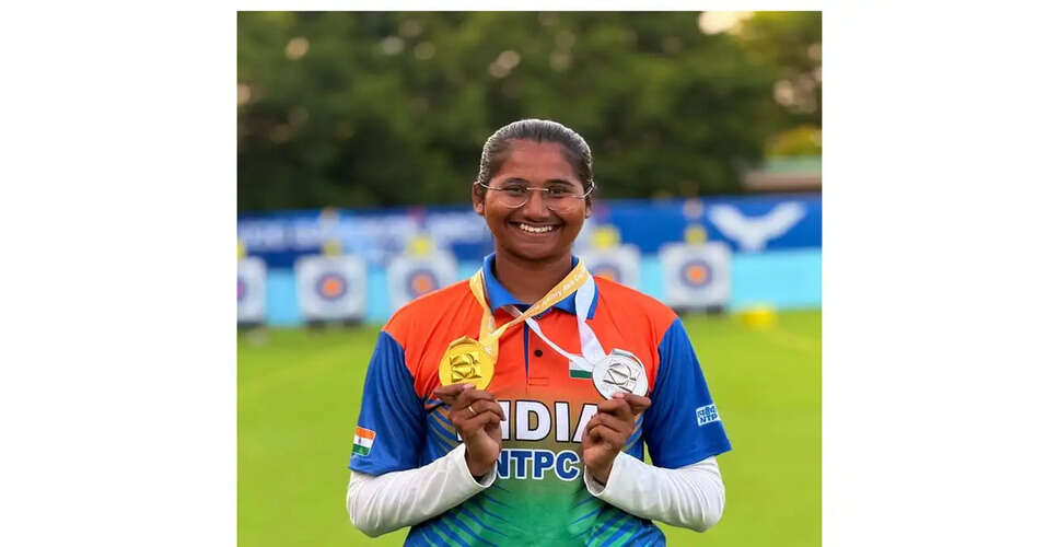 Tejal Rajendra Salve Shines at Archery Asia Cup with Silver and Bronze Medals