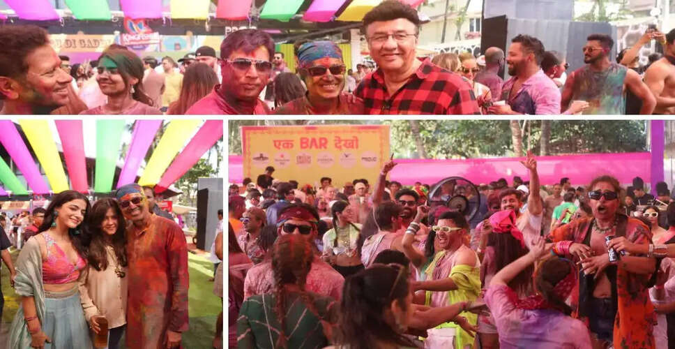 Mumbai's Vibrant Holi Celebration Hosted by Vineet Jain