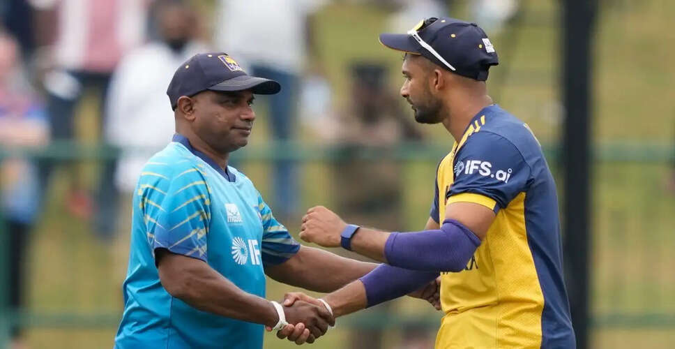 Sanath Jayasuriya Resigns as Sri Lanka's Head Coach Following T20 World Cup Exit