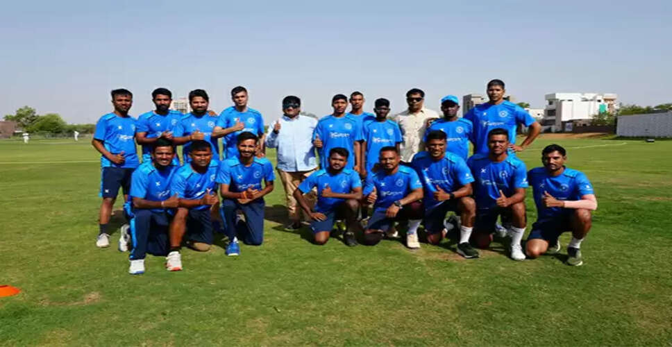 Indian Mixed Disability Cricket Team Prepares for T20I Series Against England