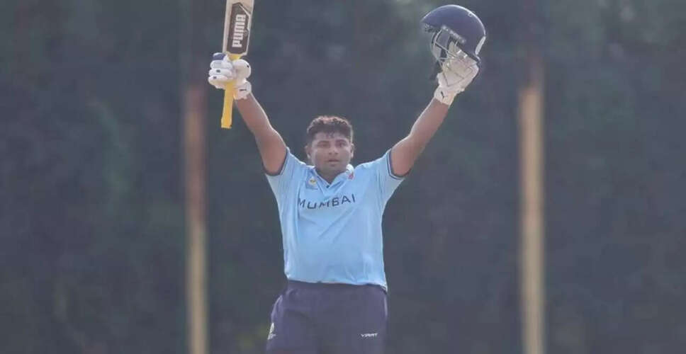 Sarfaraz Khan Makes IPL Comeback with Chennai Super Kings
