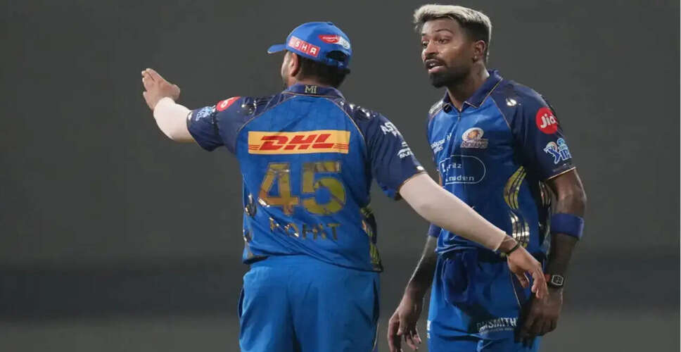 Mumbai Indians Face Tough Start in IPL 2026 Campaign