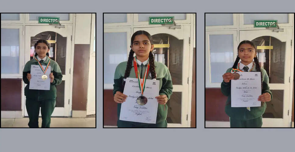 Himalyan Public Senior Secondary School Students Excel in National Essay Competition