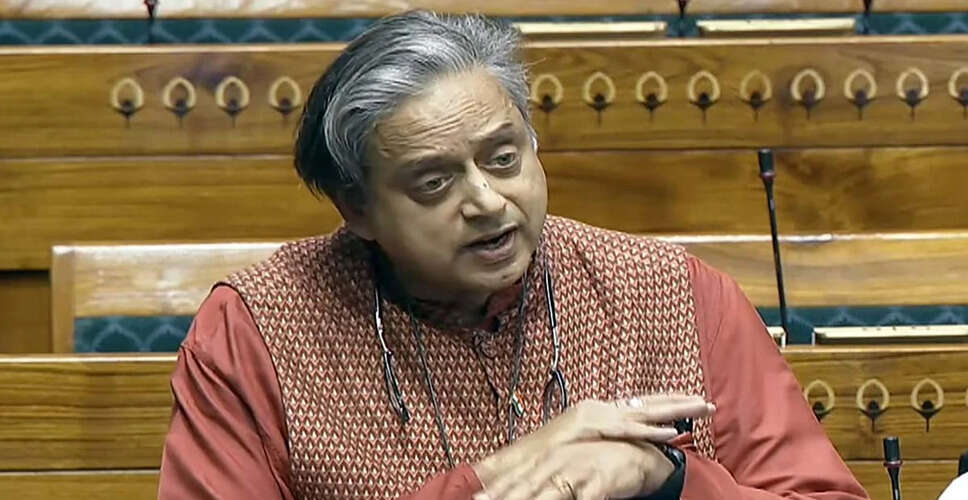 Debate Ignited Over Shashi Tharoor's Bill on Marital Rape in India