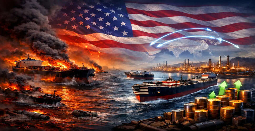 US Oil Exports Surge Amid Middle East Tensions