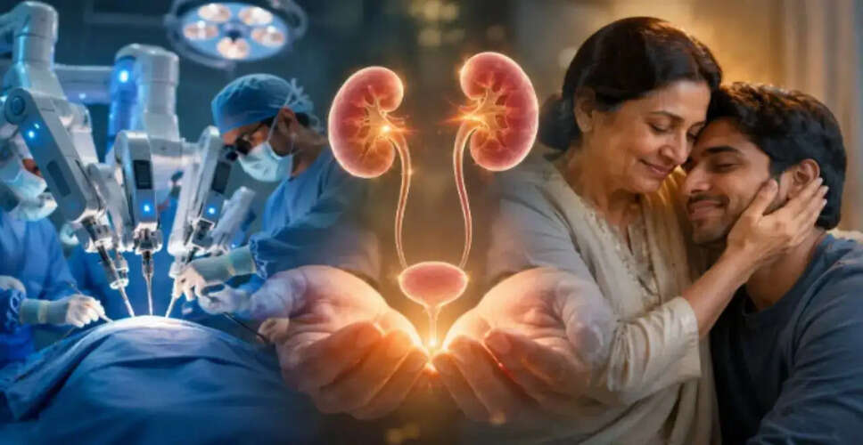 A Life-Saving Kidney Transplant: A Son's Journey Back to Health