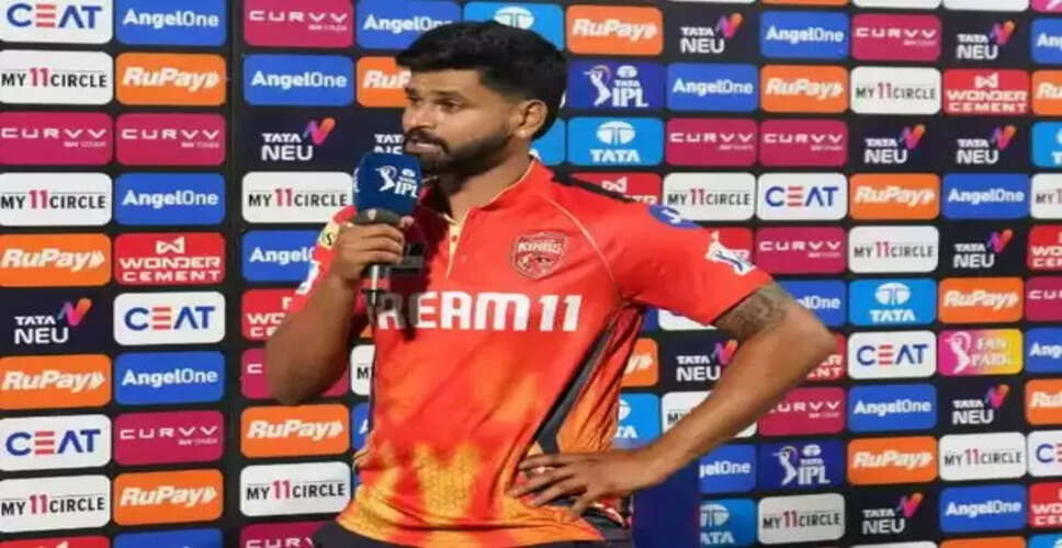 Shreyas Iyer's Calm Leadership Guides Punjab Kings to IPL Final
