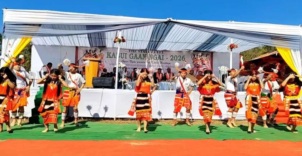 Celebration of Gaan-Ngai Festival Kicks Off in Manipur