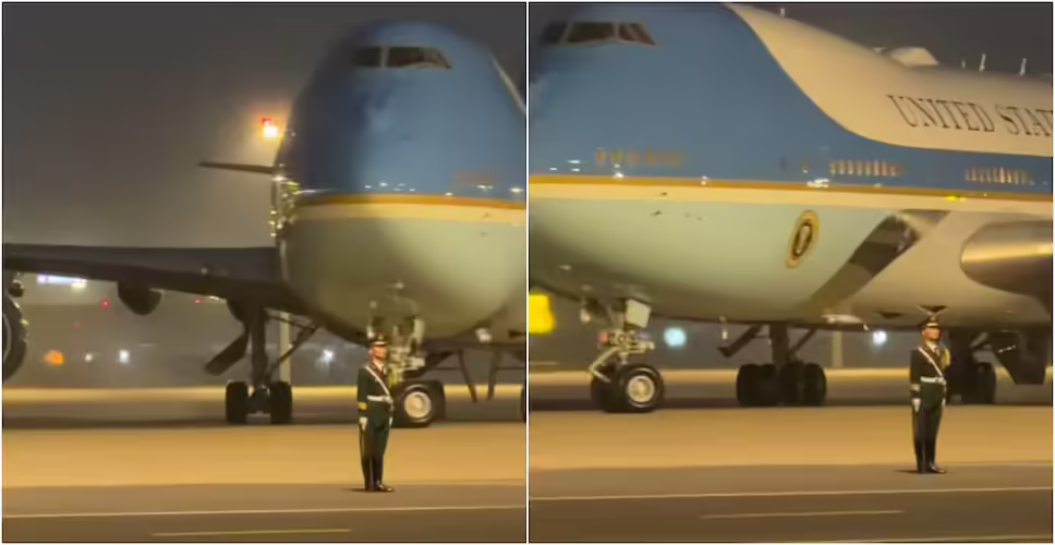 Chinese Soldier's Remarkable Discipline During Trump's Visit Goes Viral