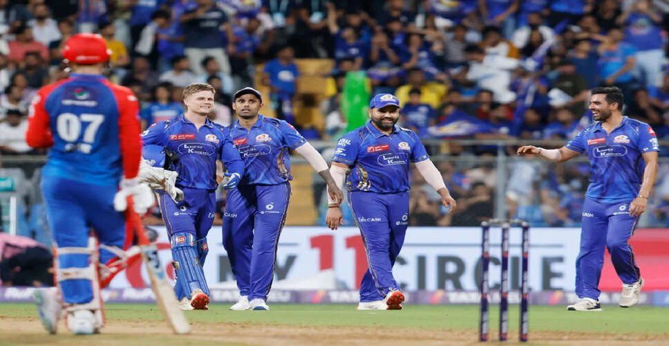 Mumbai Indians Secure Playoff Spot with Victory Over Delhi Capitals in IPL 2025