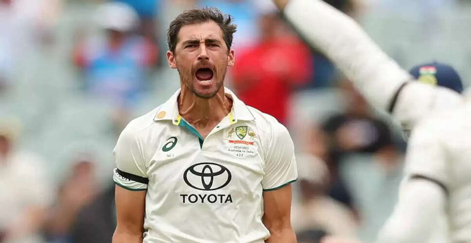 Mitchell Starc Poised for 100th Test Match Milestone