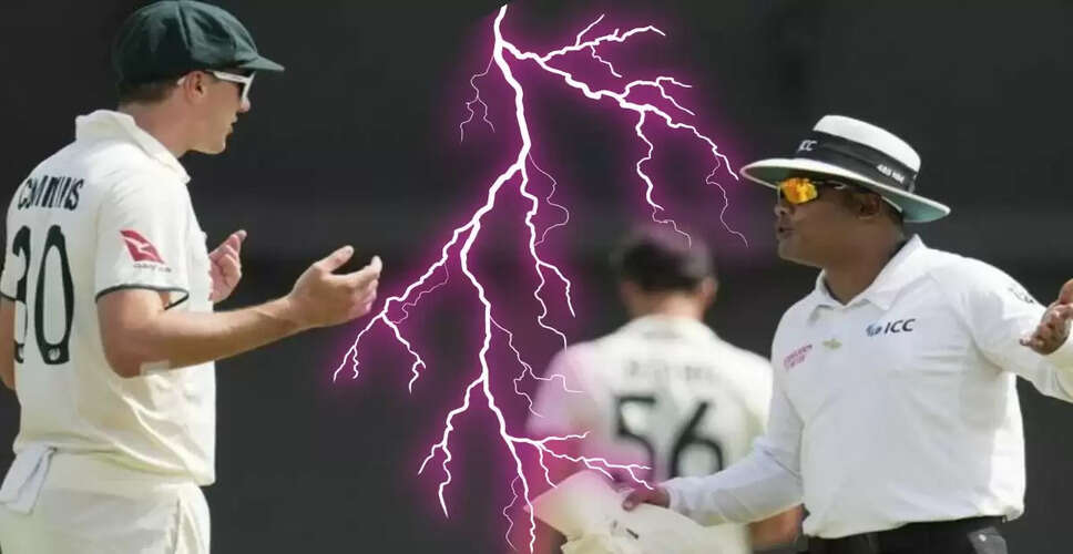 Intense Day 2 of Australia-West Indies Test: Cummins and Umpire Clash Amidst Bowling Dominance