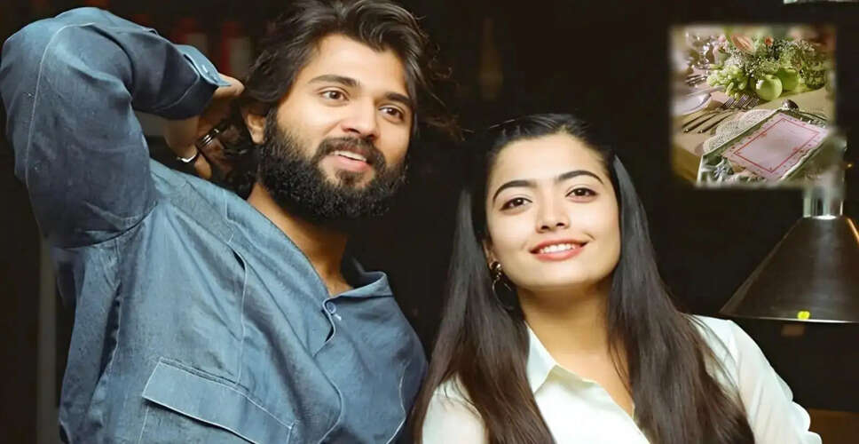 Rashmika Mandanna and Vijay Deverakonda's Wedding: A Culinary Delight Awaits