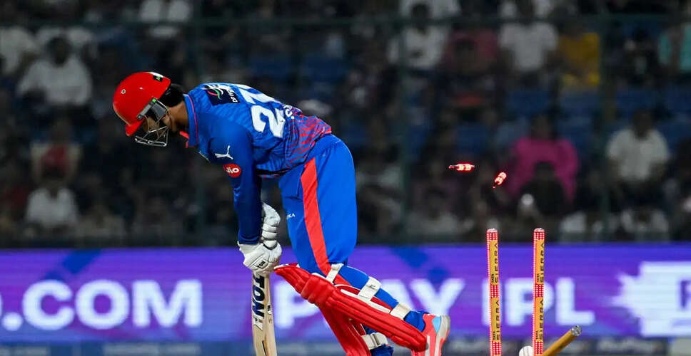 Delhi Capitals Suffer Historic Collapse Against RCB in IPL 2026