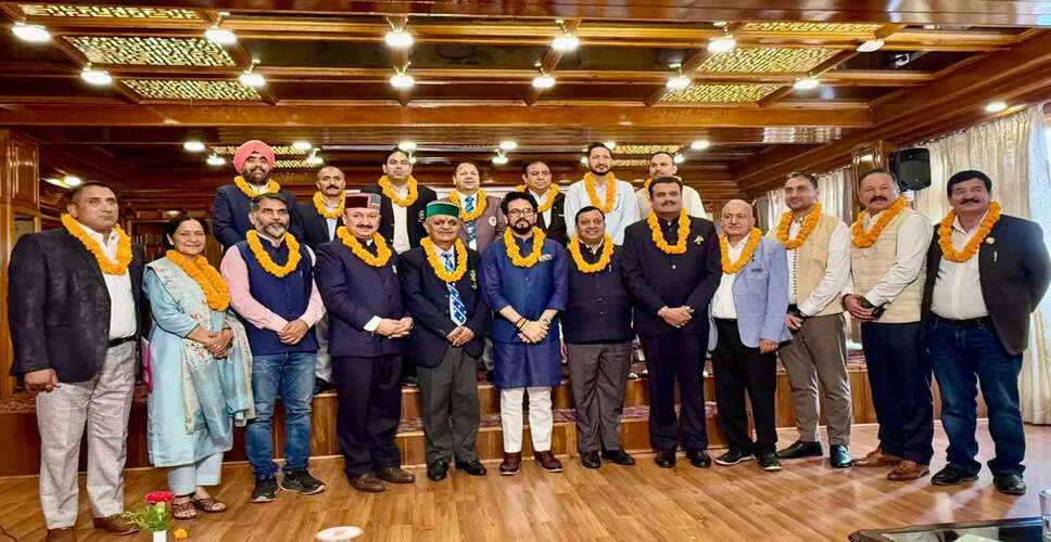 Anurag Thakur Takes Charge as Himachal Pradesh Olympic Association President