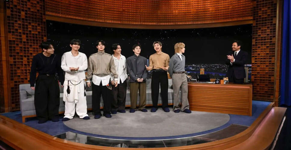 BTS Shines on The Tonight Show: Highlights from Their Emotional Comeback