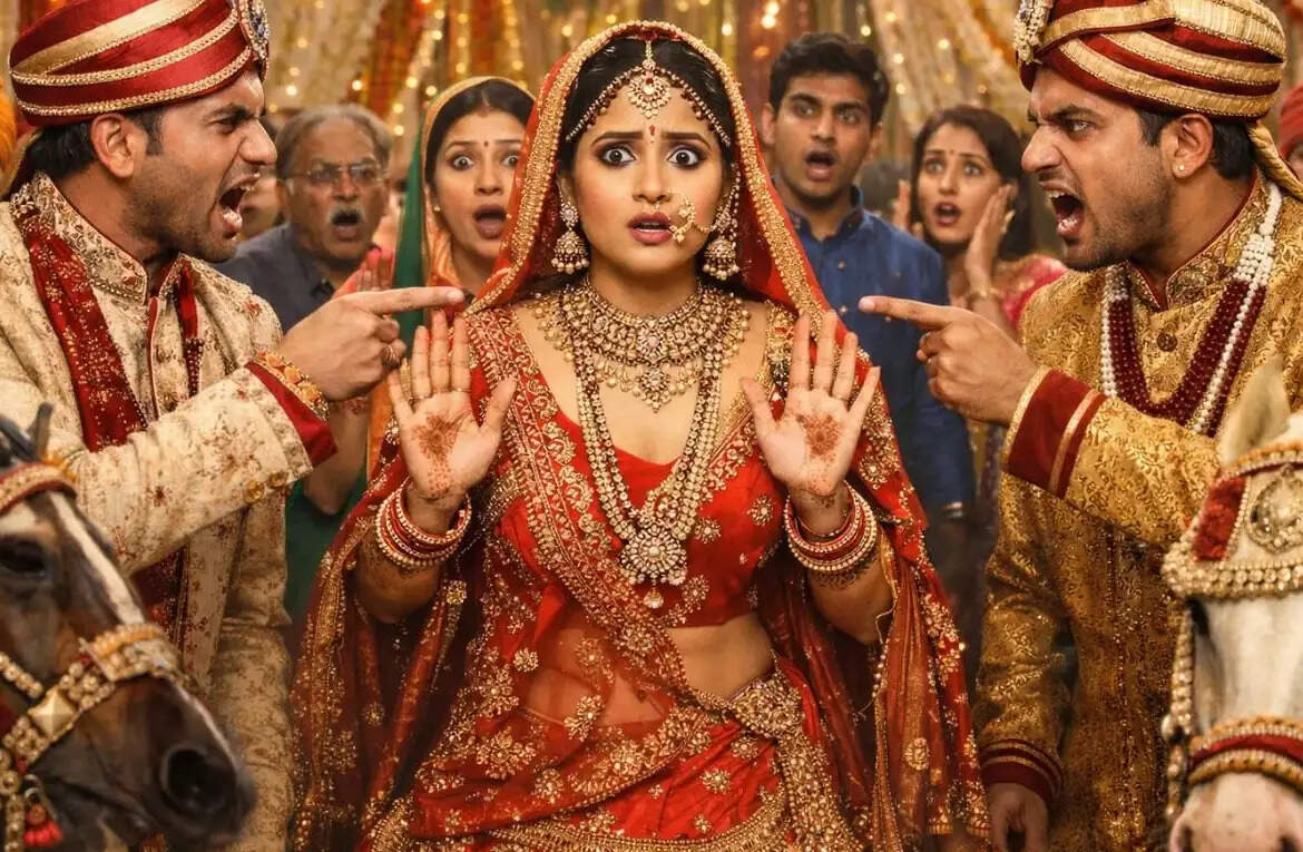 Unusual Wedding Scenario in Uttar Pradesh: Two Grooms Arrive for One Bride