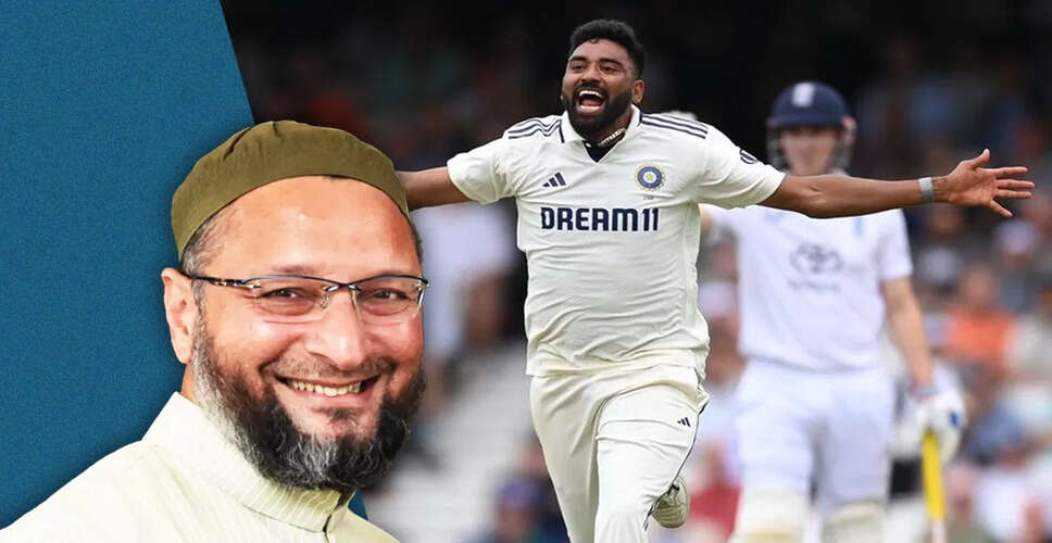 Historic Victory for India in Oval Test Led by Mohammed Siraj