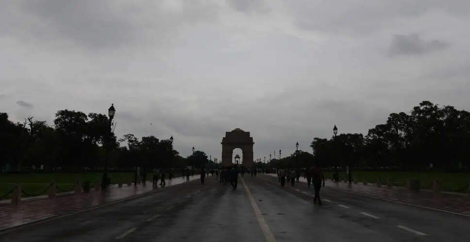 Heavy Rain and Storms Bring Relief to Delhi-NCR Amid Monsoon Arrival