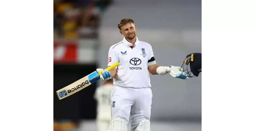 Joe Root Celebrates First Test Century in Australia During Ashes Series