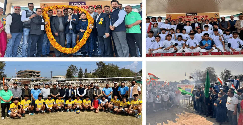 Shahpur Hosts Exciting U-21 Volleyball Championship and Mini Half Marathon