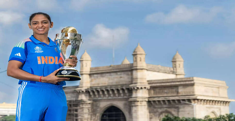 Harmanpreet Kaur Celebrates Historic Women's World Cup Victory in Mumbai