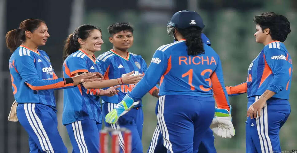 India's Bowlers Shine as Renuka Singh and Deepti Sharma Star in T20I Victory
