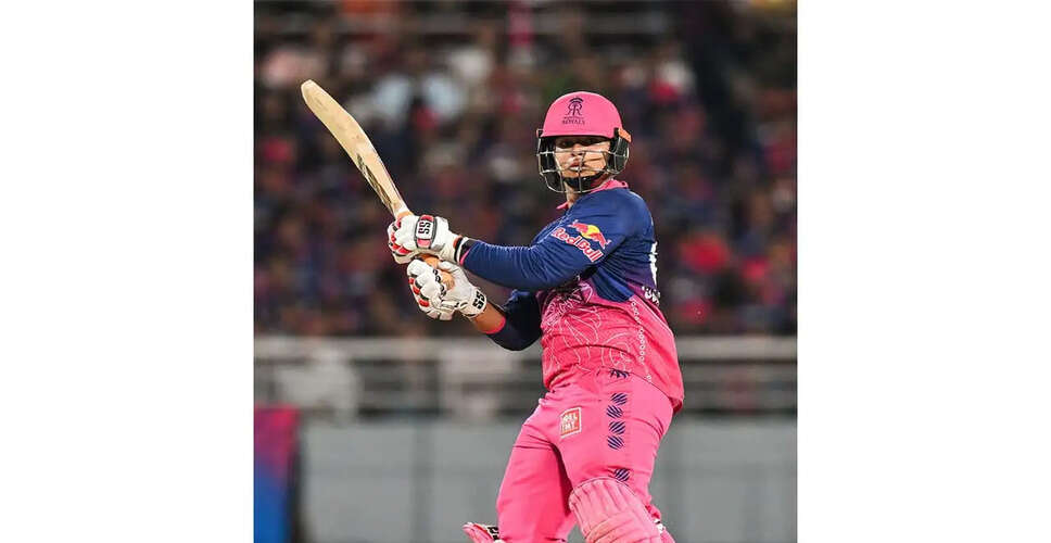 Vaibhav Sooryavanshi's Stellar Performance Leads Rajasthan Royals to 214 Against Gujarat Titans