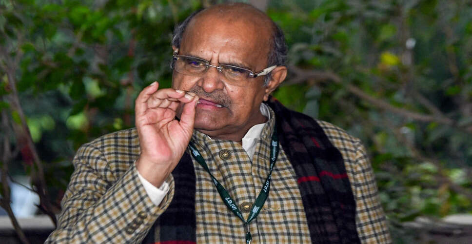 Senior JD(U) Leader KC Tyagi Resigns, Sparks Speculation on Political Future